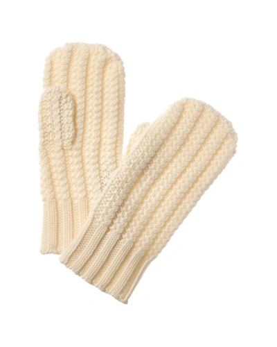Shop Sofiacashmere Cashmere Gloves In Beige