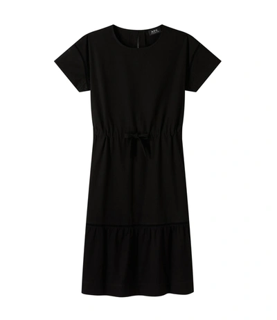 Shop Apc Ida Dress In Black