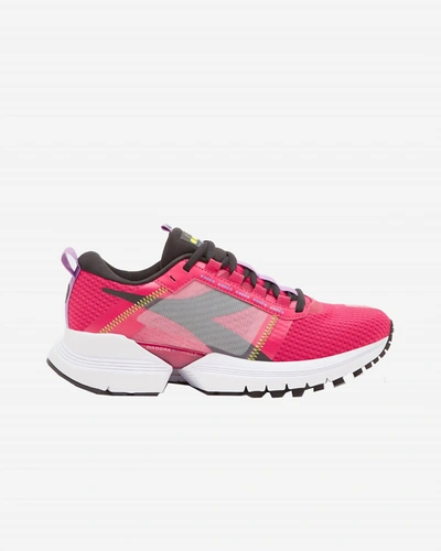 Shop Diadora Women's Mythos Blushield Elite Trx 2 Running Shoes - Medium Width In Jazzy/black/bellflower In Pink