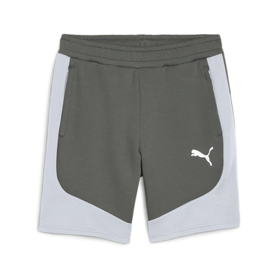 Shop Puma Men's Evostripe Shorts In Grey