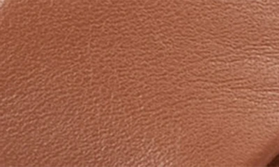 Shop Aerosoles Big Chain Slide Sandal In Tan Leather