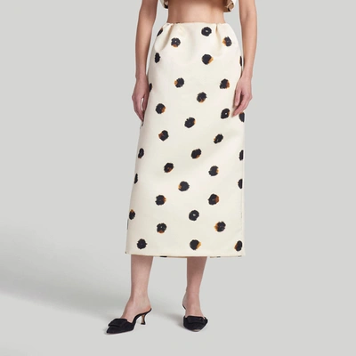 Shop Altuzarra Karina Skirt In Sparrow Irregular Dot