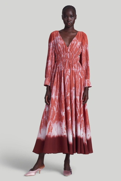 Shop Altuzarra 'kathleen' Dress In Dawn Shibori