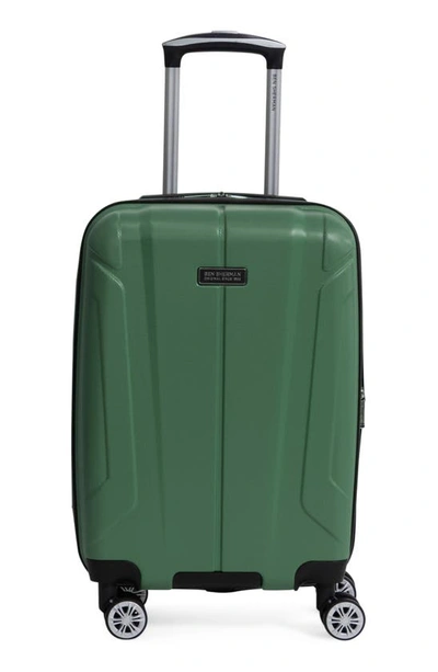 Shop Ben Sherman Derby 20" Hardshell Spinner Suitcase In Cilantro