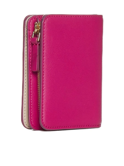 Shop Marc Jacobs Wallets In Lipstick Pink