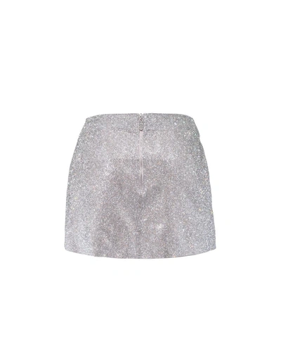 Shop Nué Camille Skirt Crystal In Silver
