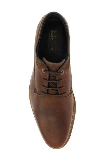 Shop Bullboxer Perforated Derby In Red Brown