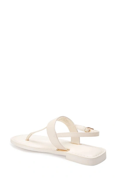 Shop Aerosoles Cherry Slingback Sandal In White Leather