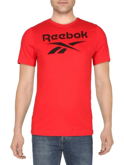 Shop Reebok Mens Running Fitness Shirts & Tops In Multi