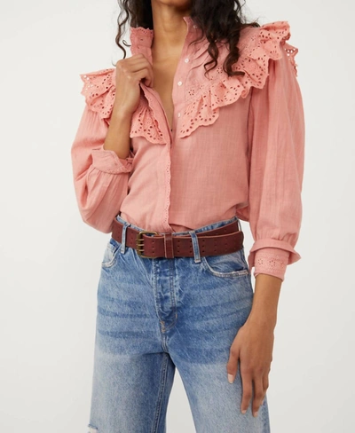 Shop Free People Hit The Road Top In Pink