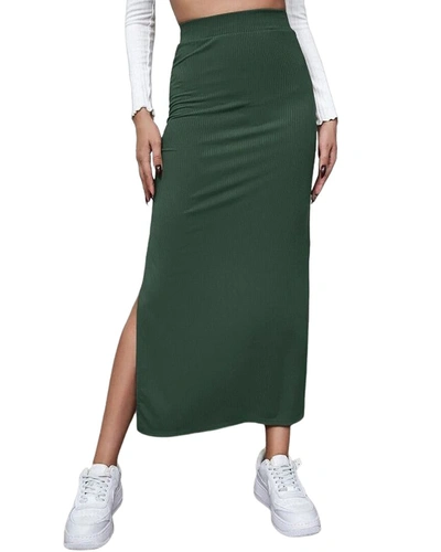 Shop Orso Levi Skirt In Green