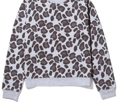 Kule Leopard Heather In Leopard Grey In Multi