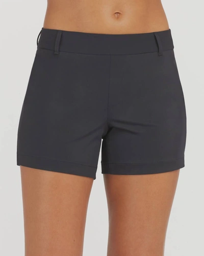 Shop Spanx Sunshine 4" Shorts In Black