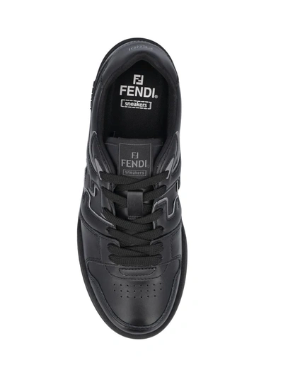Shop Fendi Sneakers In Ner+ner+grig+clay