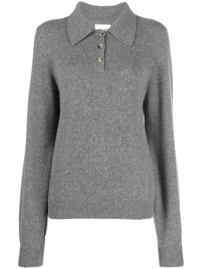 Shop Khaite Joey Sweater Clothing In Grey