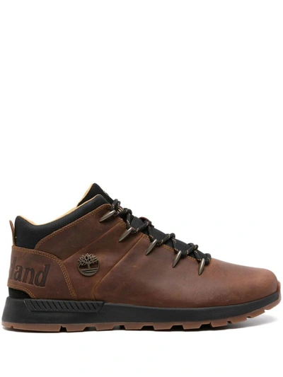 Shop Timberland Sprint Trekker Mid Shoes In 9431 Cathay Spice