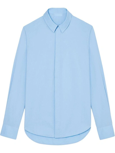 Shop Wardrobe.nyc Classic Shirt Clothing In Blue