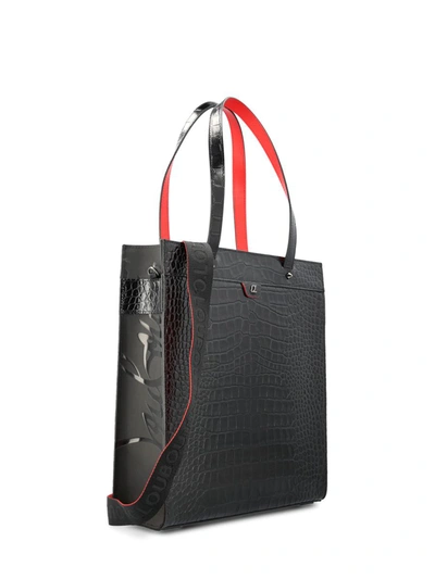 Shop Christian Louboutin Handbags In Black/black/black