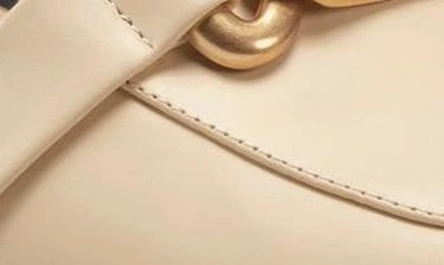 Shop Aerosoles Lowery Chain Detail Mule In Eggshell Leather