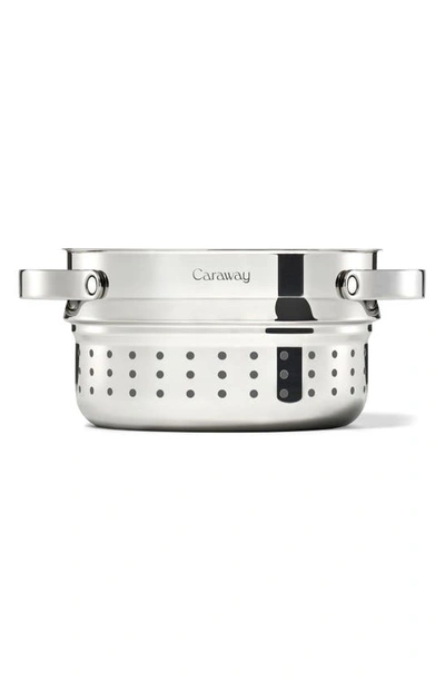 Caraway 3-qt. Stainless Steel Steamer In Stainless Steel