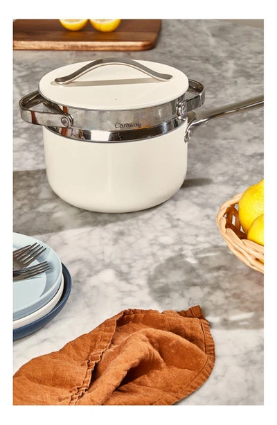 Caraway 3-qt. Stainless Steel Steamer In Stainless Steel