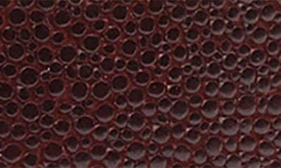 Shop Rag & Bone Boyfriend 2.0 Textured Leather Belt In Burgundy