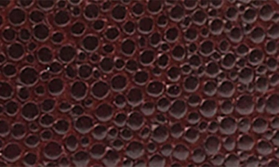 Rag & Bone Boyfriend 2.0 Textured Leather Belt In Burgundy