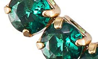 Shop Ettika Giselle Sparkle Bracelet In Green