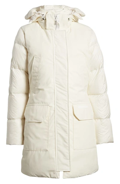 Shop Canada Goose Paradigm Trillium 625 Fill Power Down Parka In North Star White