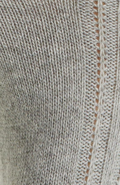 Shop Oroblu Jasmine Ankle Socks In Grey Melange