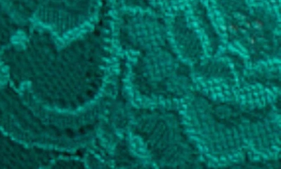Montelle Intimates Flirt Lace Underwire Demi Bra In Jade
