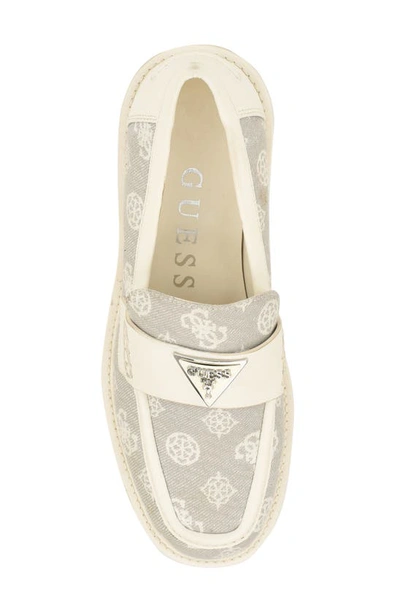 Shop Guess Shatha Loafer In Taupe