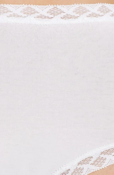 Natori Bliss Cotton Full Briefs In White