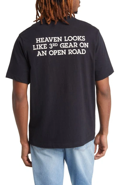 Shop Coney Island Picnic Speed Shop Graphic T-shirt In Caviar