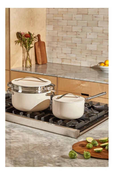 Caraway Large Stainless Steel Steamer In Stainless Steel
