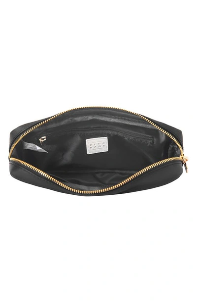 Bloc Bags Medium Star Cosmetics Bag In Black/ White