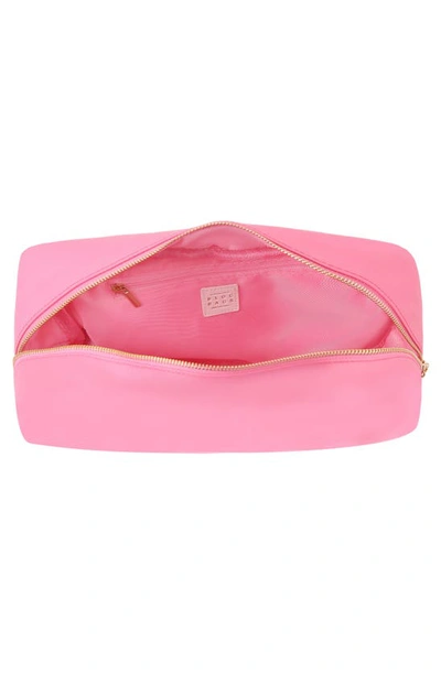 Shop Bloc Bags Extra Large Kiss Cosmetic Bag In Bubblegum Pink