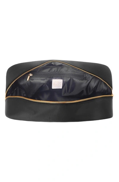 Shop Bloc Bags Extra Large Kiss Cosmetic Bag In Black