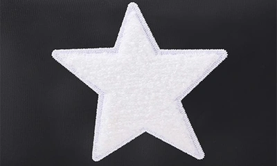 Bloc Bags Medium Star Cosmetics Bag In Black/ White