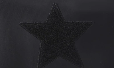 Bloc Bags Medium Star Cosmetics Bag In Black/ Black