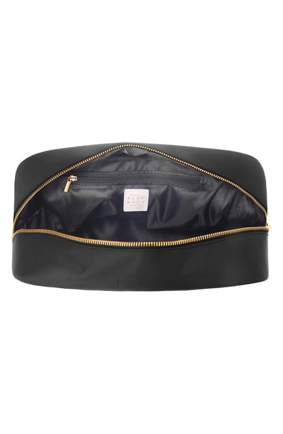 Shop Bloc Bags Xl Heart Cosmetics Bag In Black