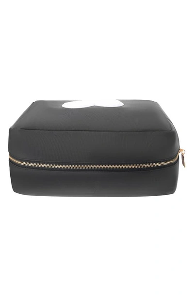 Bloc Bags Xl Heart Cosmetics Bag In Black