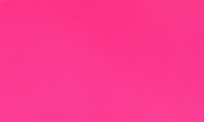 Shop Bloc Bags Medium Heart Cosmetic Bag In Hot Pink