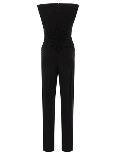 Shop Norma Kamali V Neck Jumpsuit