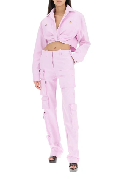 Shop Off-white Off White In Pink Cotton