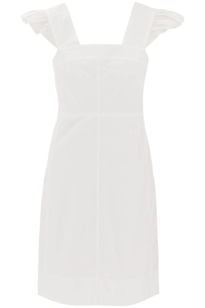 Shop See By Chloé See By Chloe Organic Cotton Dress With Frilled Straps