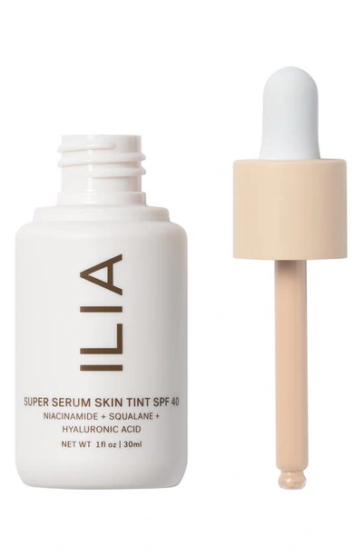 Ilia Super Serum Skin Tint Spf 40 Skincare Foundation Tulum St2 1 oz / 30 ml In Rendezvous St1