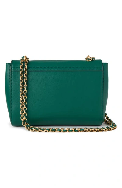 Shop Mulberry Lily Sequin Satin Crossbody Bag In Malachite