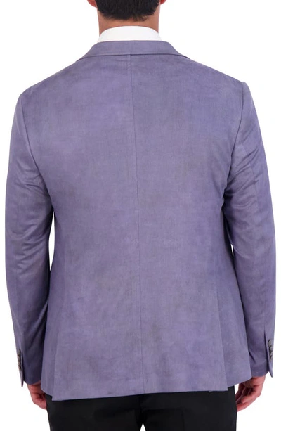 Robert Graham Lubrano Tailored Fit Printed Blazer In Plum