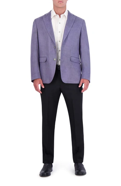 Robert Graham Lubrano Tailored Fit Printed Blazer In Plum